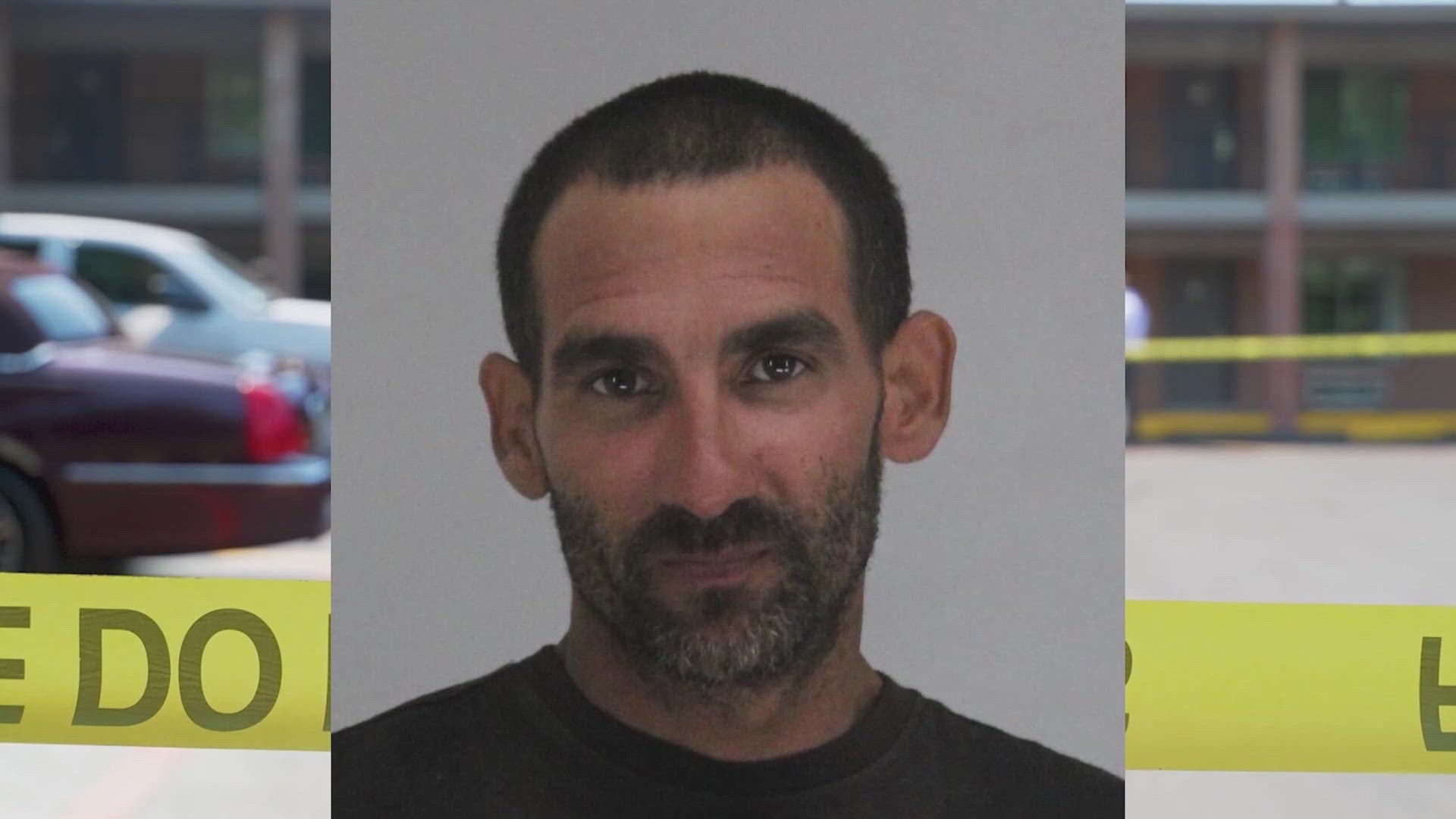 A person was beheaded at a Dallas motel on Wednesday morning, and a suspect is in custody, police say. Both the suspect and the victim have been identified.