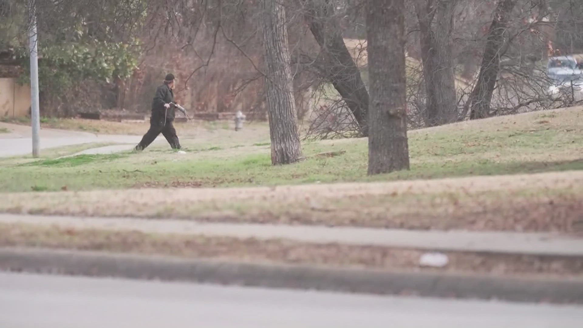 Parkway Central Park in north Arlington will remain closed to the public until Tuesday.