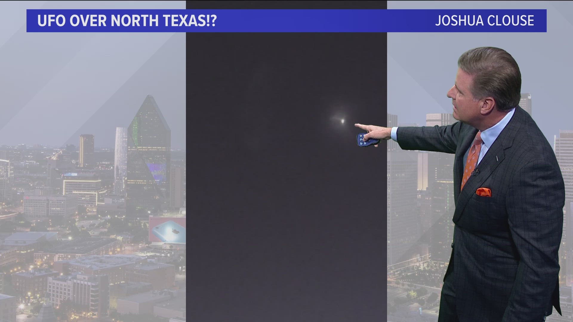 Video posted on social media questioned what the object in the sky was Friday night. WFAA Chief Meteorologist Pete Delkus has the answer.