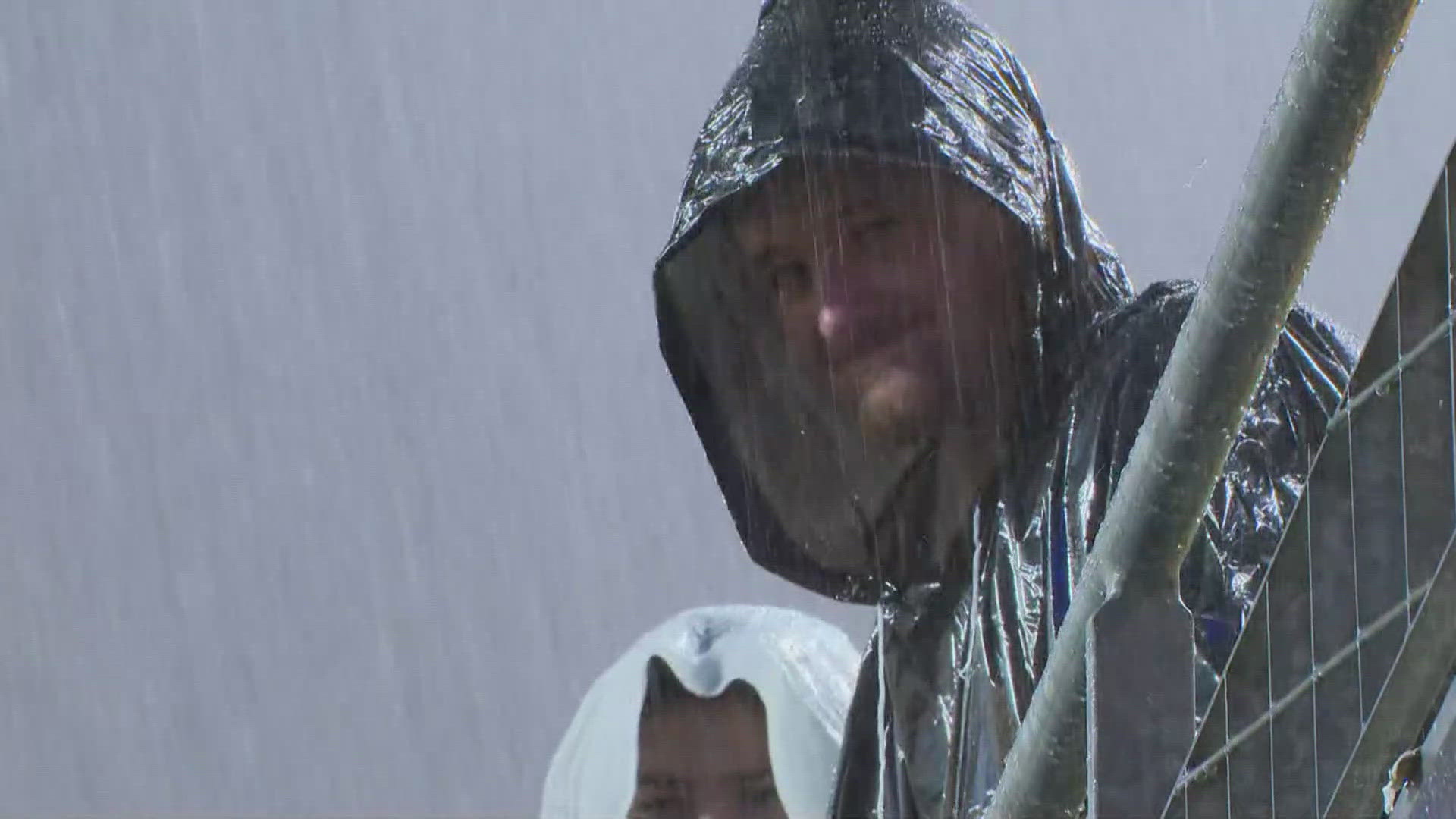 Rain and thunderstorms rolled through Pittsburgh, delaying the kickoff for the Sunday Night Football game between the Cowboys and Steelers by over an hour.