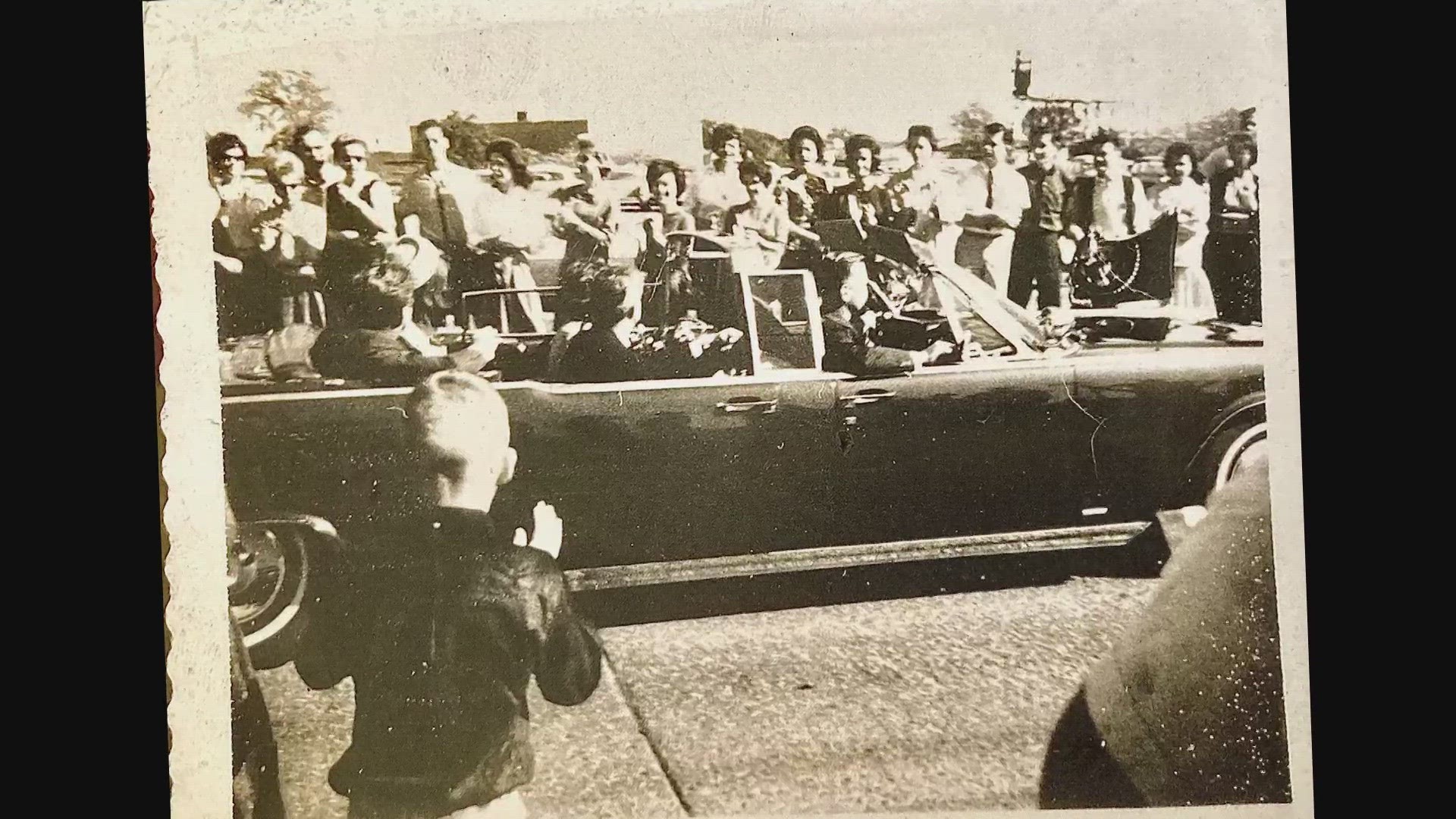 Jackie Baird was a Texas Instruments secretary who rushed outside to see the President's motorcade as it left Love Field on November 22, 1063.