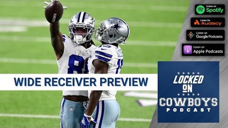 Dallas Cowboys Training Camp Preview: Wide Receivers | Locked On Cowboys