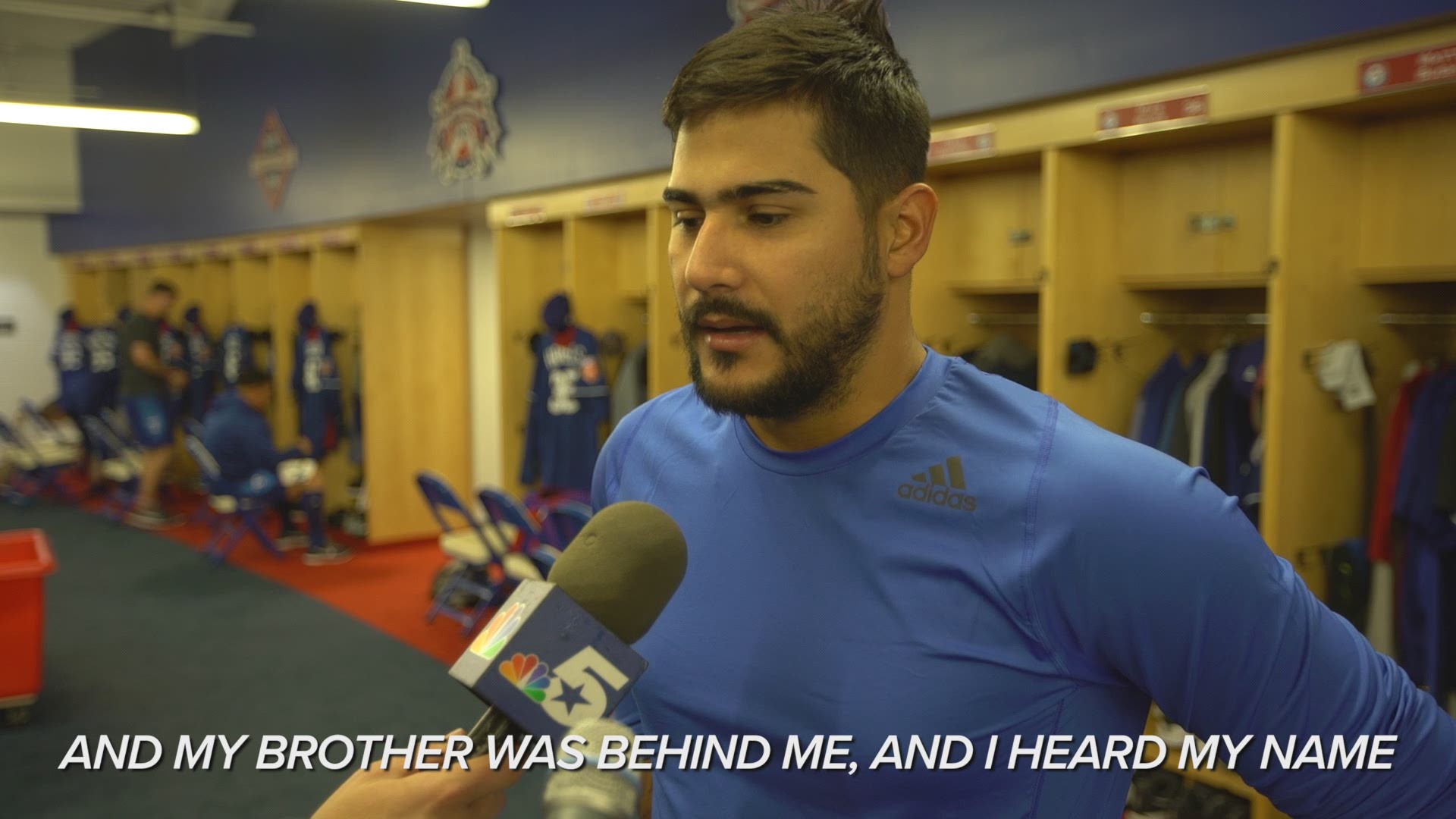 Rangers starting pitcher Martin Perez explains the injury he suffered on his cattle farm in Venezuela. WFAA.com