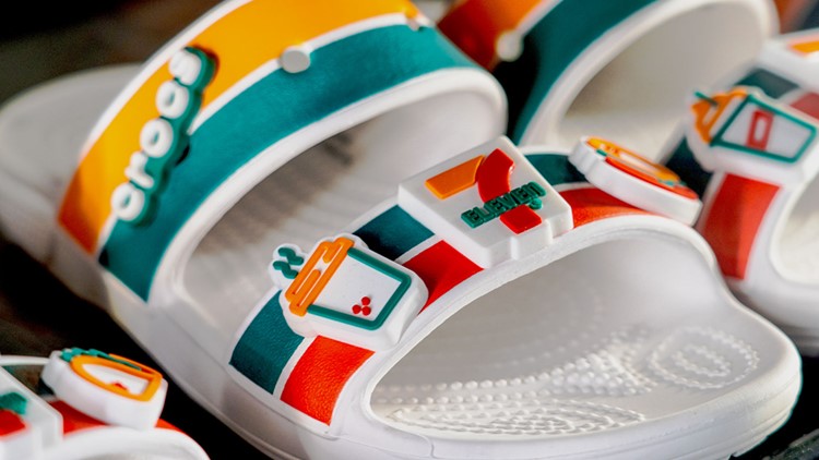Dallas-based 7-Eleven collabs with Crocs