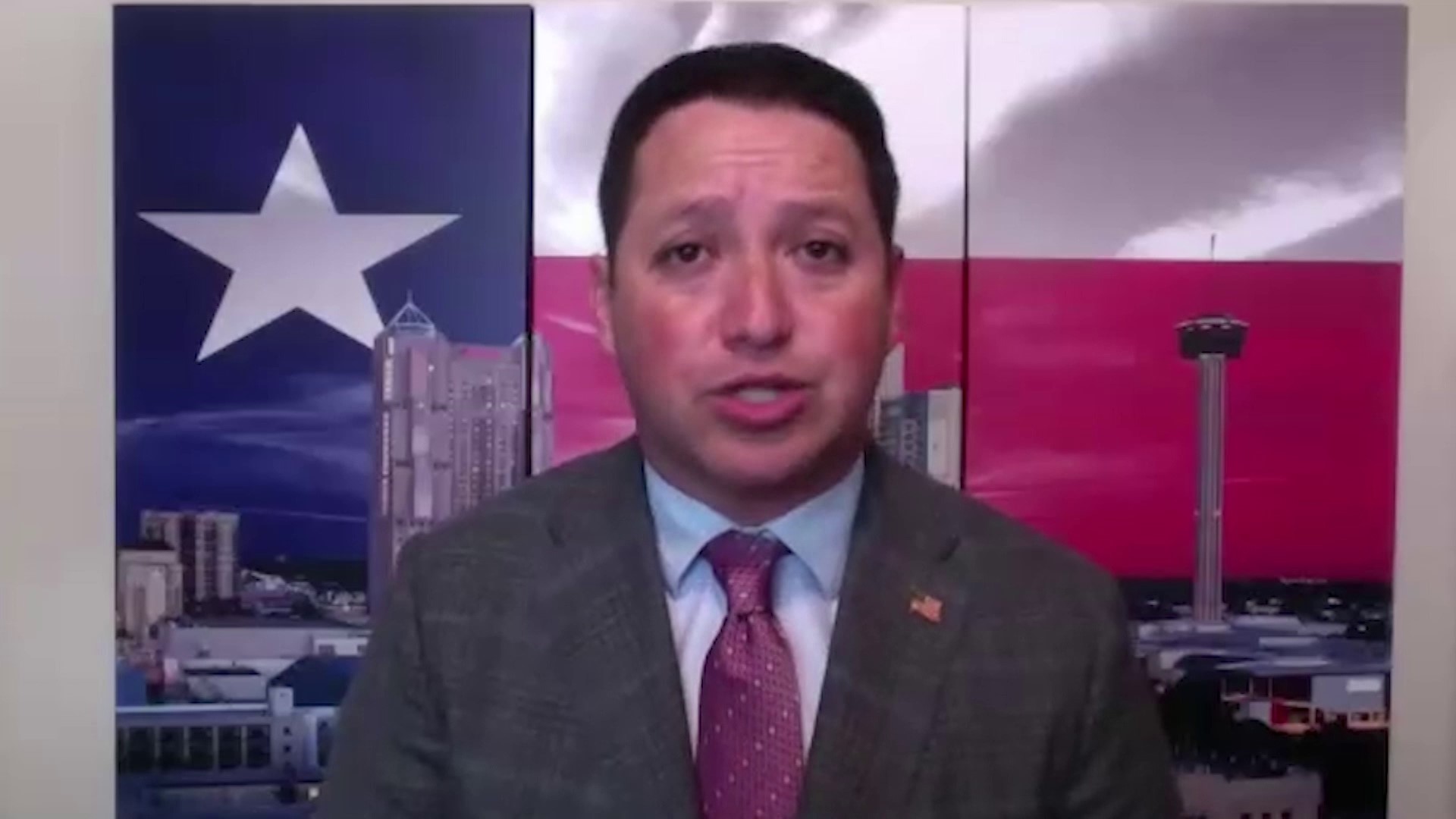 Texas Republican Congressman Tony Gonzales calls on Congress to pass his “National Digital Reserve Corps Act.”