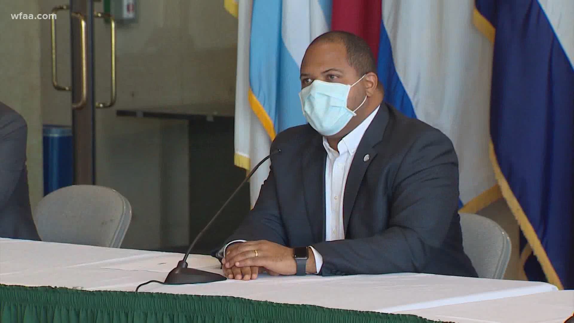 Johnson also reiterated that people need to wear masks.