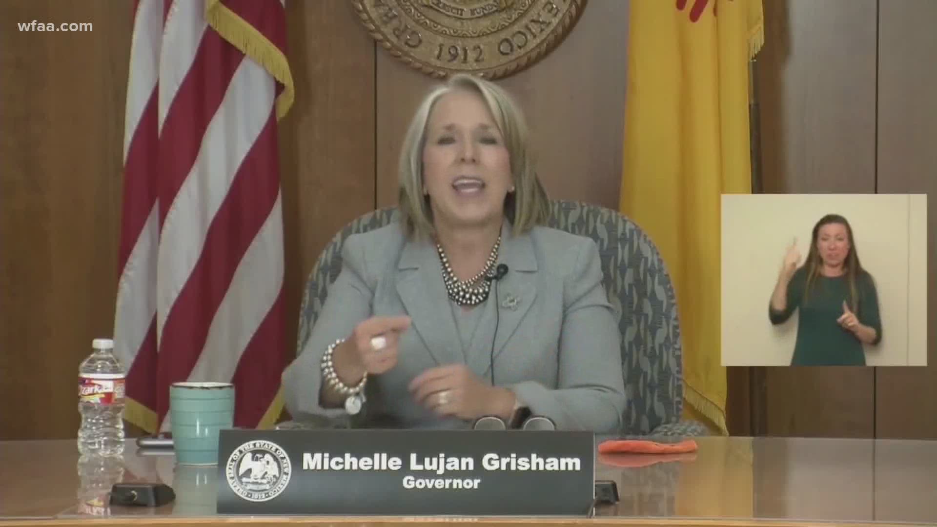 Governor Michelle Lujan Grisham announced Wednesday that all out-of-state travelers would need to quarantine for 14 days to help curb the spread of COVID-19