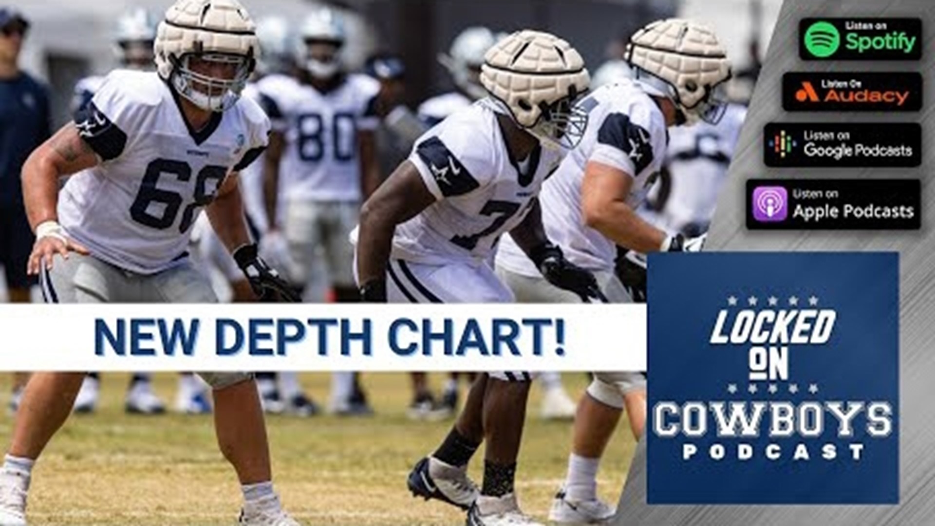 Marcus Mosher and Landon McCool discuss the Dallas Cowboys releasing their first (unofficial) depth chart of the year.