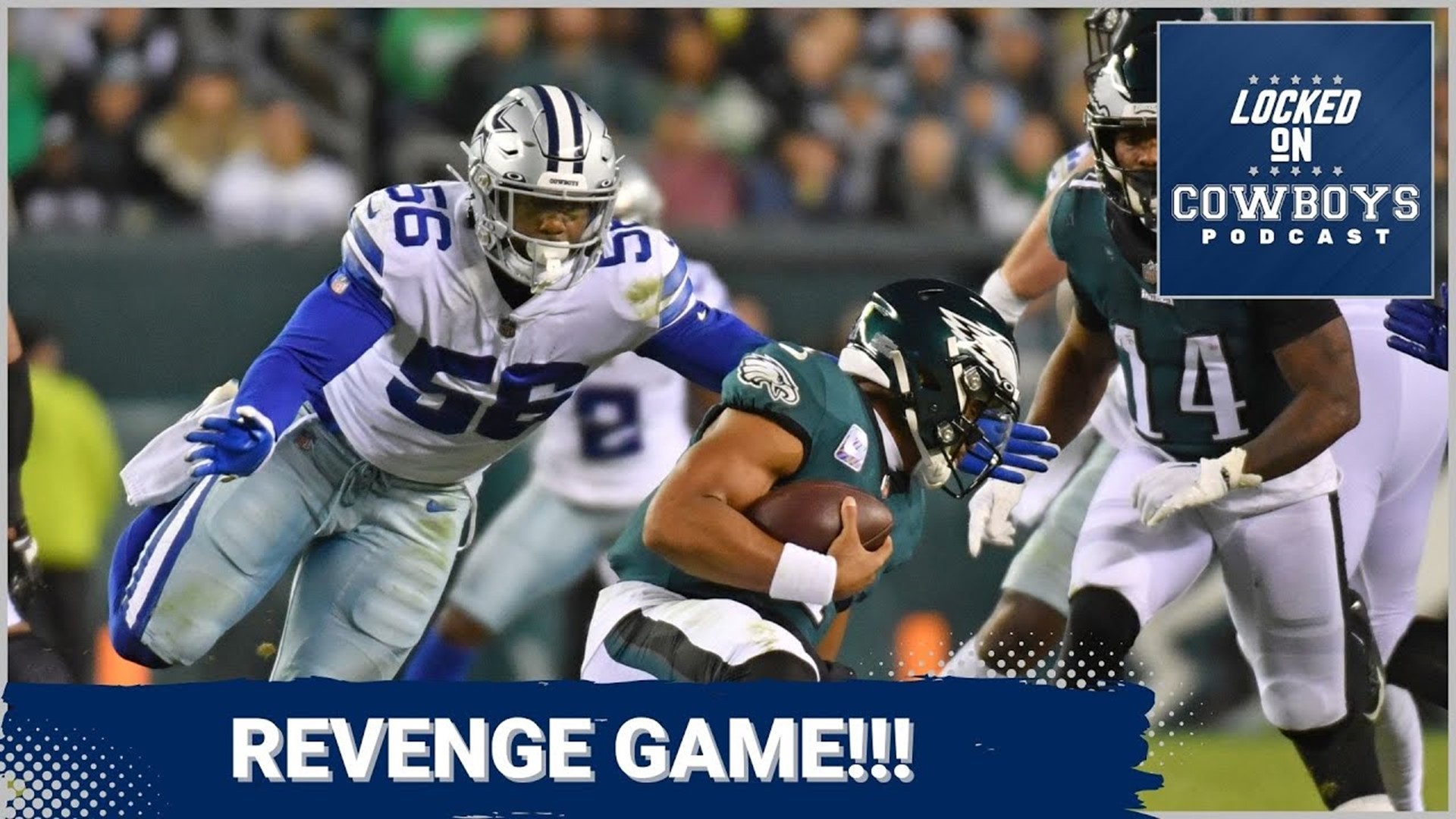 Marcus Mosher is joined by Gino Cammilleri of Locked On Eagles to preview the Week 16 matchup — revenge game? — between the Cowboys and the rival Eagles.