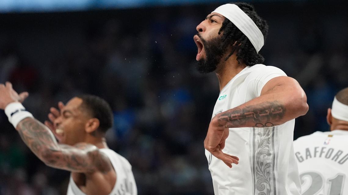 Anthony Davis shines in Mavericks debut against Rockets | kcentv.com
