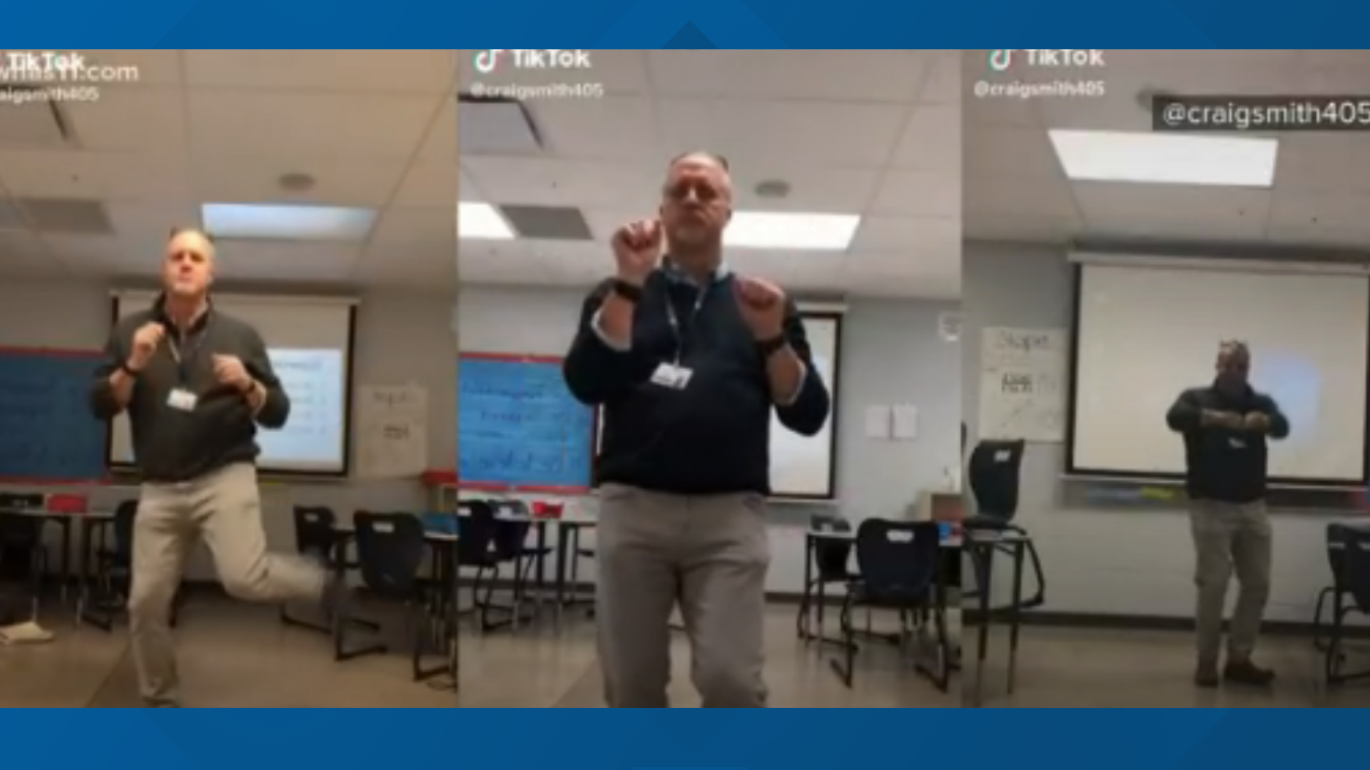 Math teacher Craig Smith's TikTok videos have gone viral. But he says he doesn't make them for the likes, follows, and shares.