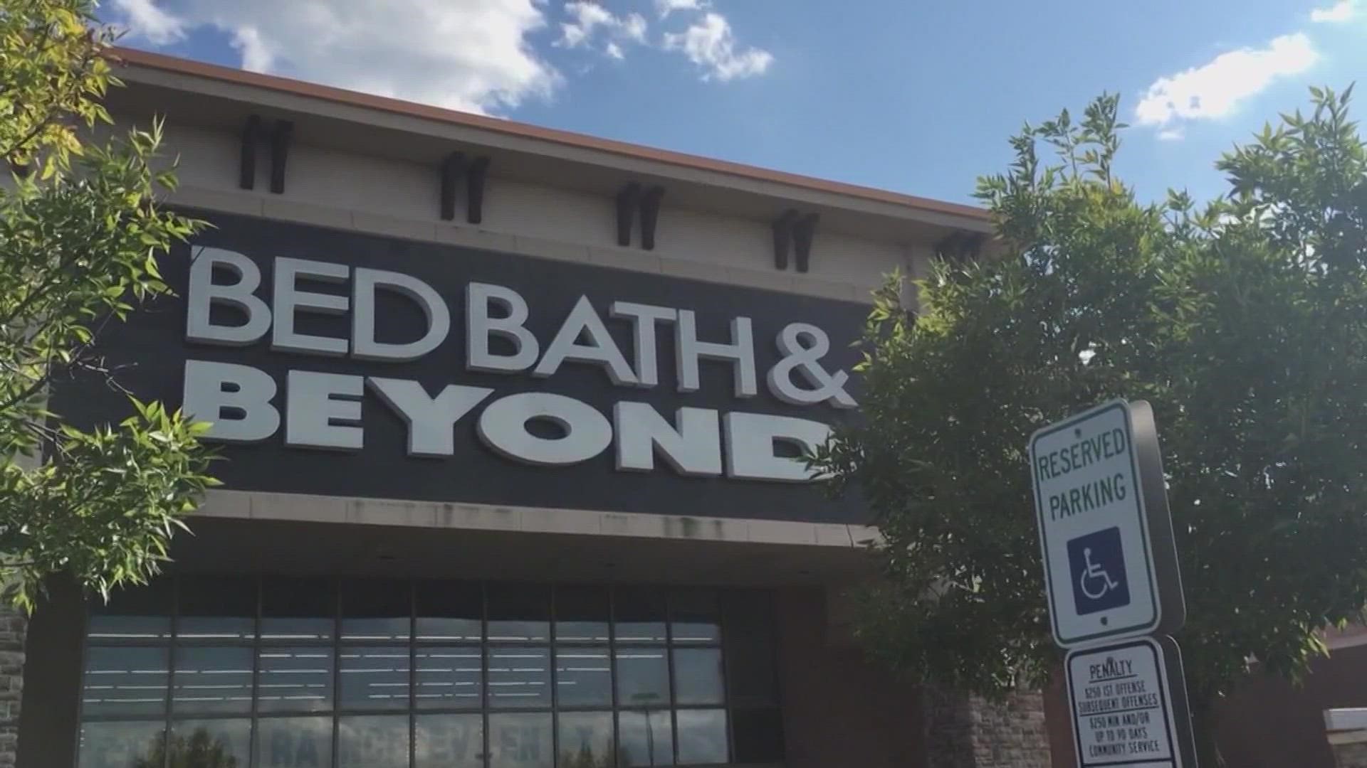 Bed Beth & Beyond says its laying off 20% of its corporate employees and is closing 150 stores.