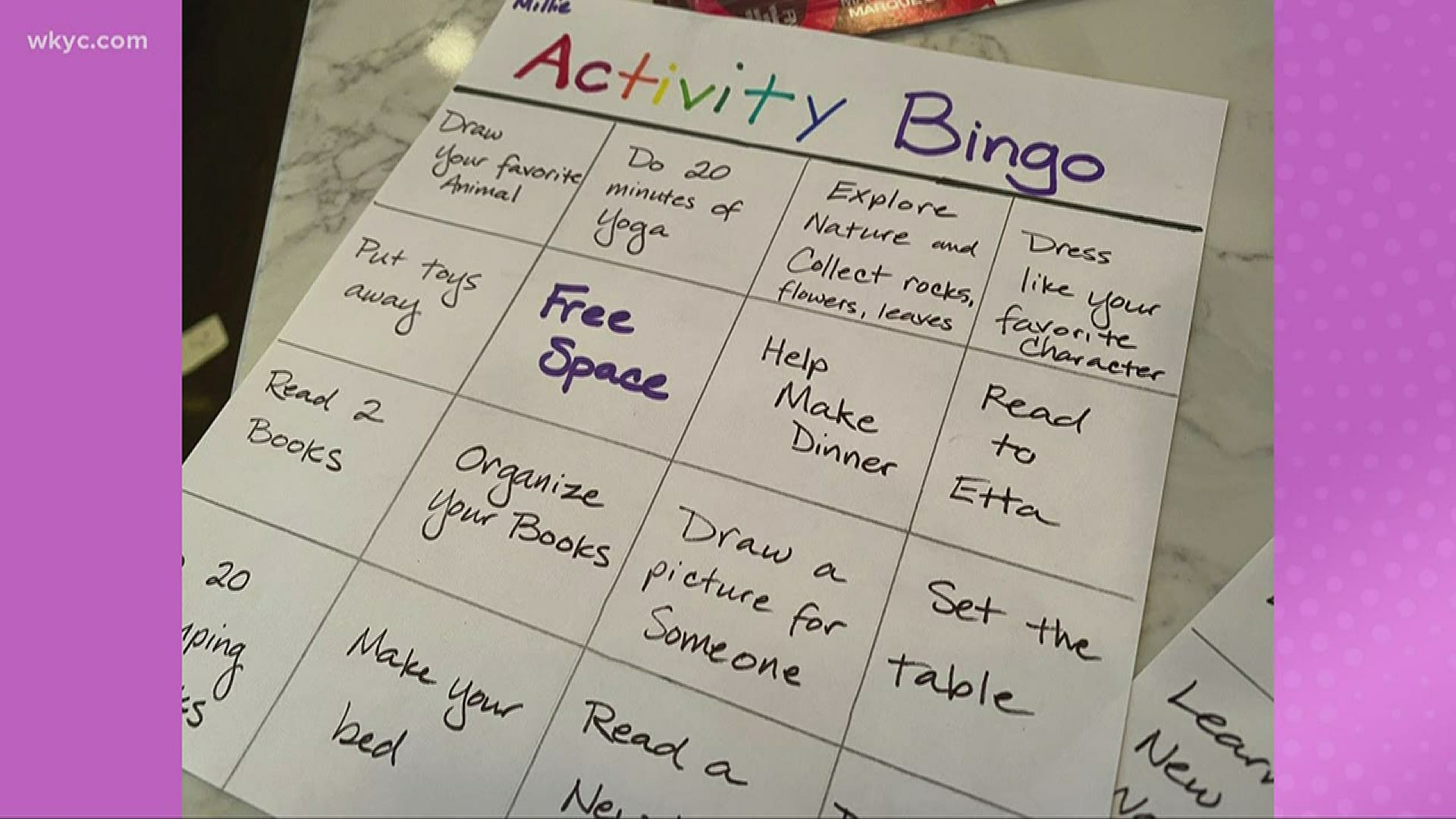 There’s a way to make even the most mundane activities seem like a fun game: Activity Bingo! Maureen Kyle shows us the rules and tasks she tried.