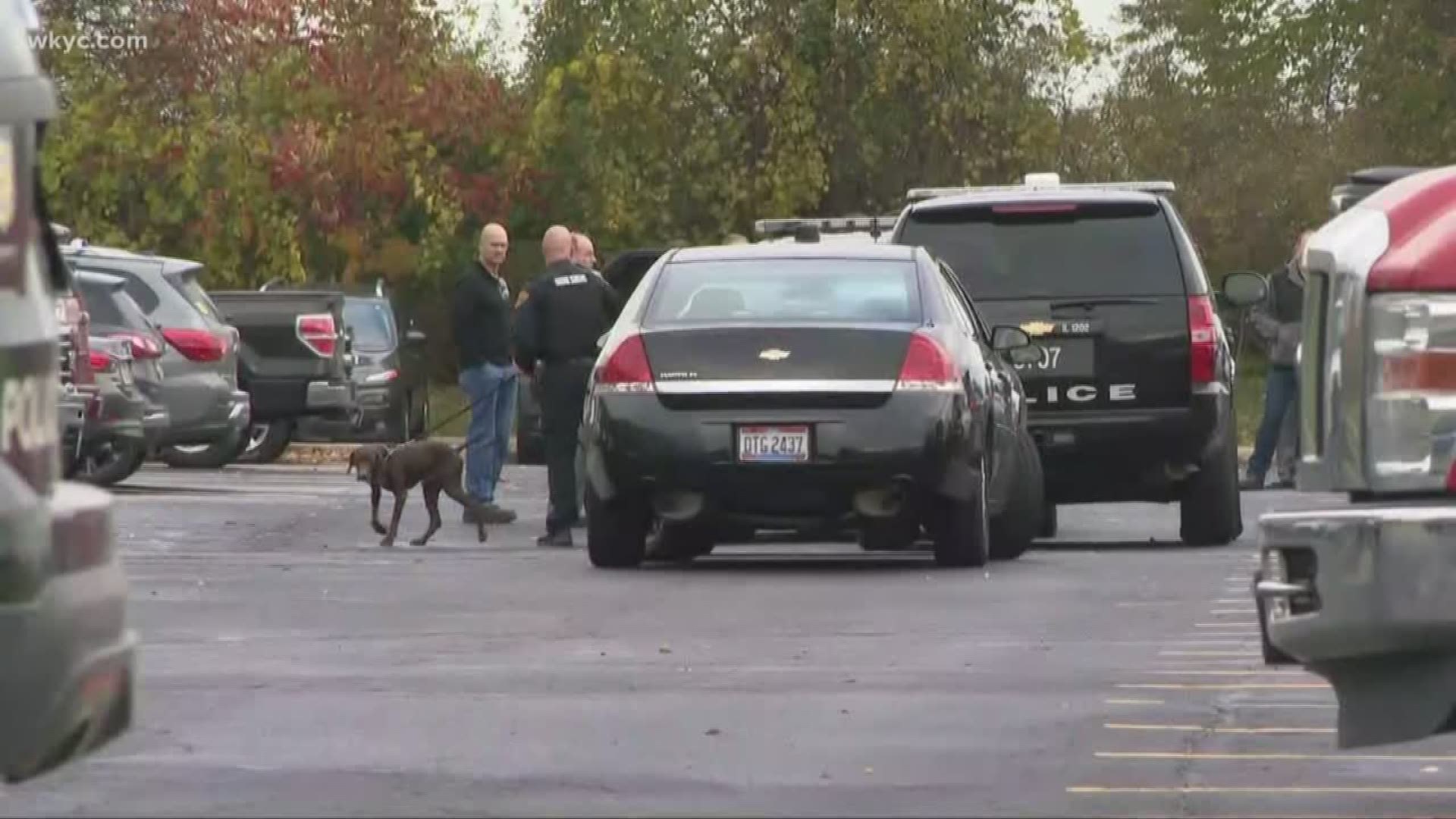 Nov. 5, 2018: Authorities have given the all clear after reports of a bomb threat in a location near the I-X Center, which is where President Trump is expected to speak.