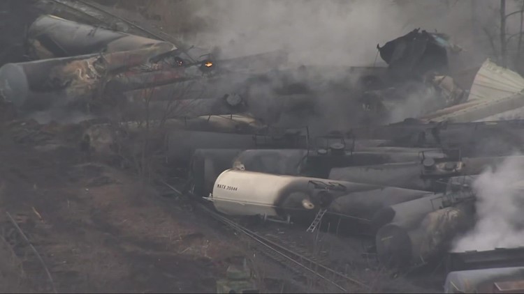 Ohio train derailment: EPA, FEMA, CDC and local officials give update in East Palestine