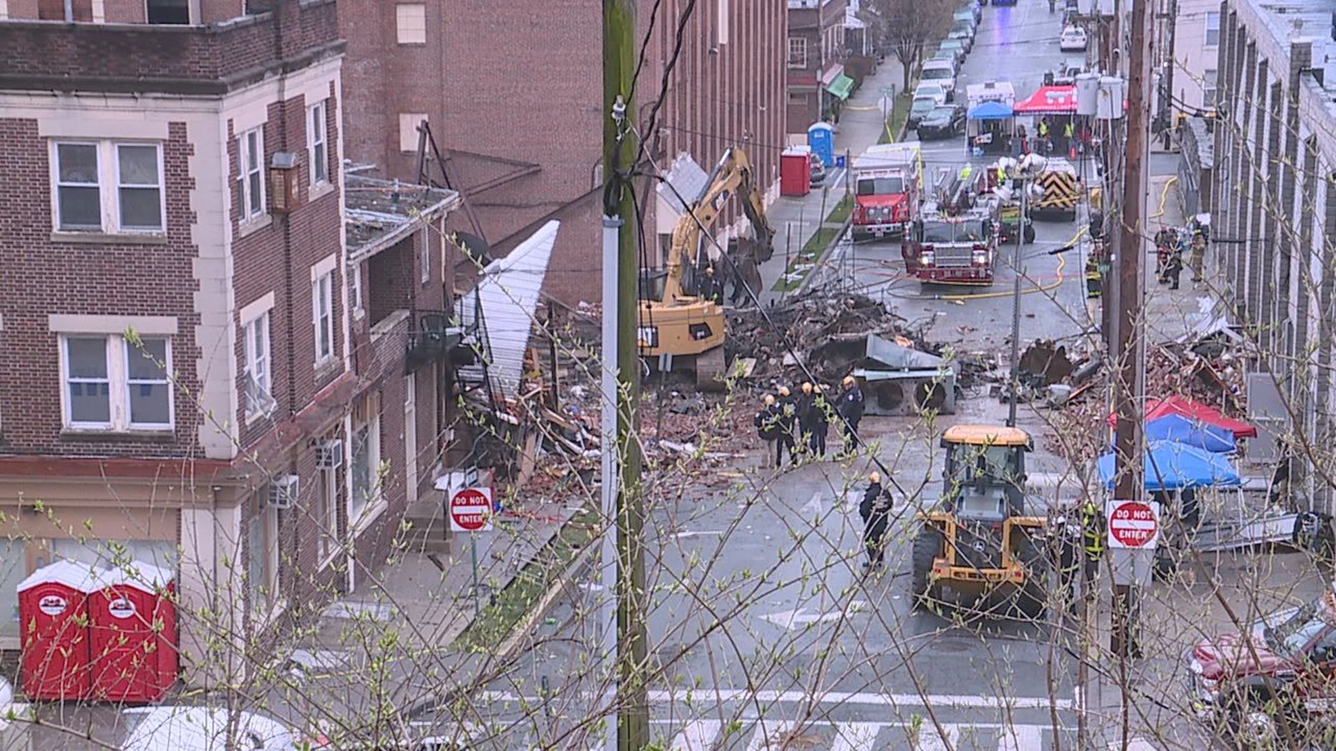 A third casualty was confirmed Saturday after an explosion at the RM Palmer Co. chocolate factory in West Reading, Berks County Friday.