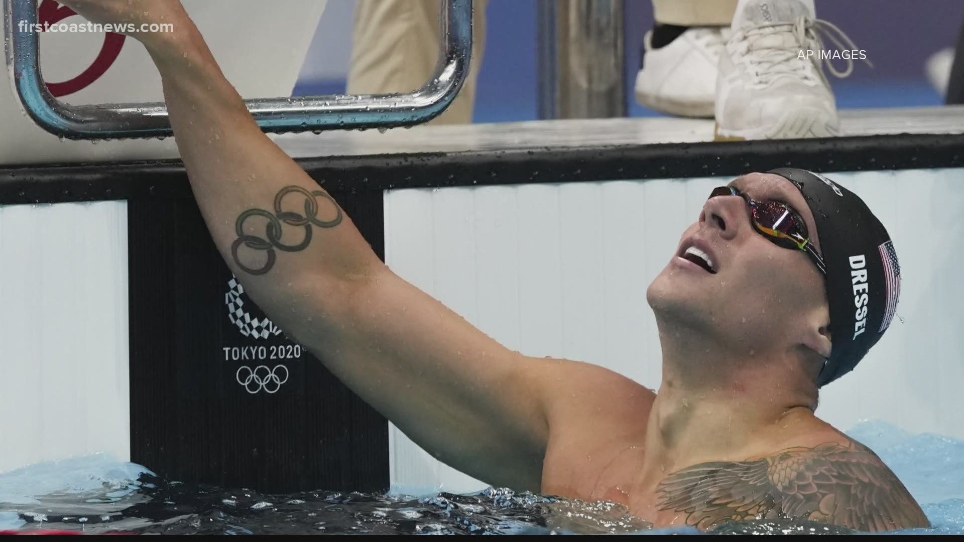 Dressel's previous three gold medals were in relays, including two gold medals in the 2016 Olympic Games in Rio de Janeiro.