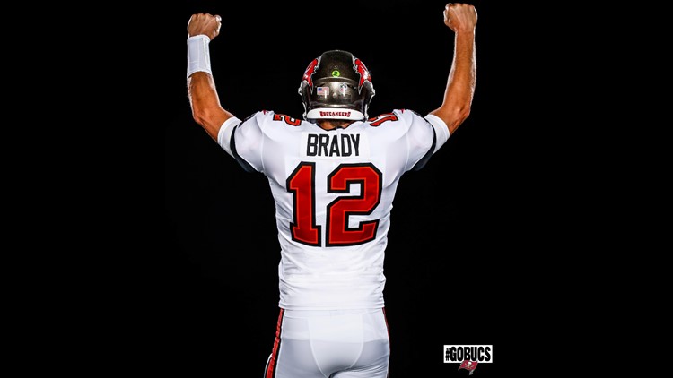 tom brady bucs uniform