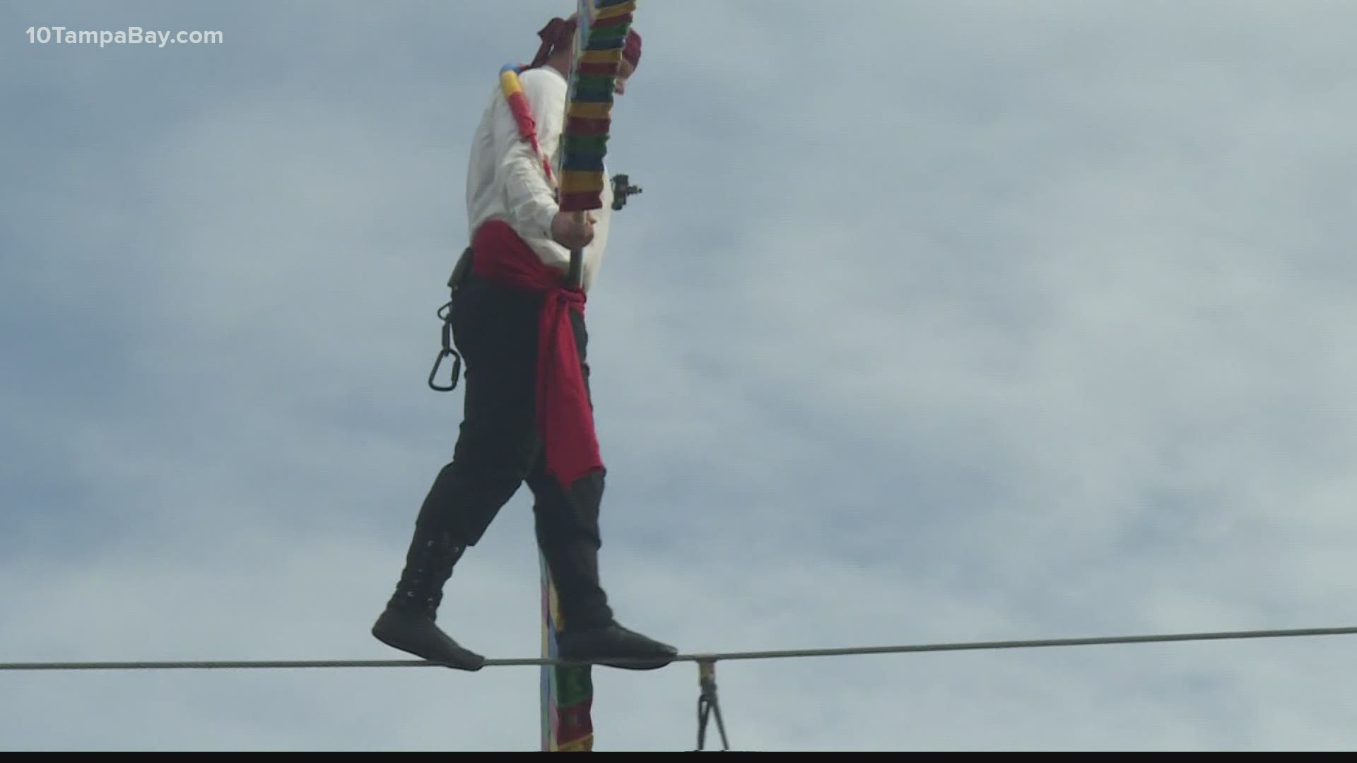 Wallenda is a seventh-generation circus performer known for his death-defying stunts, including his most recent walk over an active volcano.