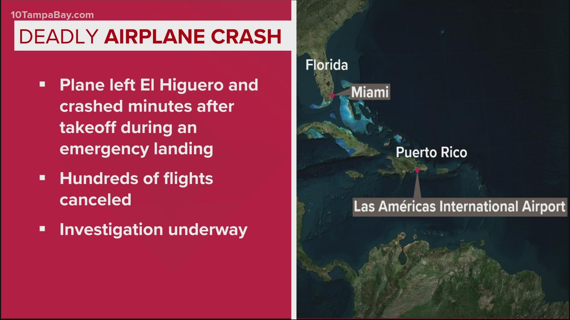 Due to the accident, the airport suspended its operations until further notice, canceling hundreds of flights.