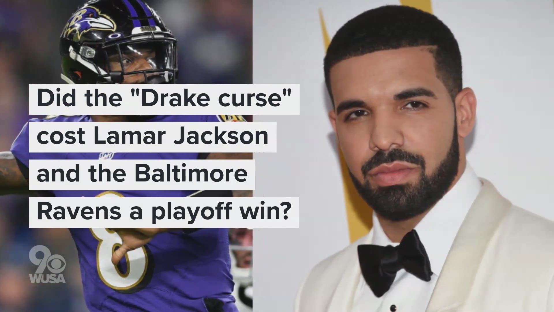 The Drake curse made its way back on social media with many on Twitter saying his well-wishes to Lamar Jackson may have cost the Baltimore Ravens a playoff win.