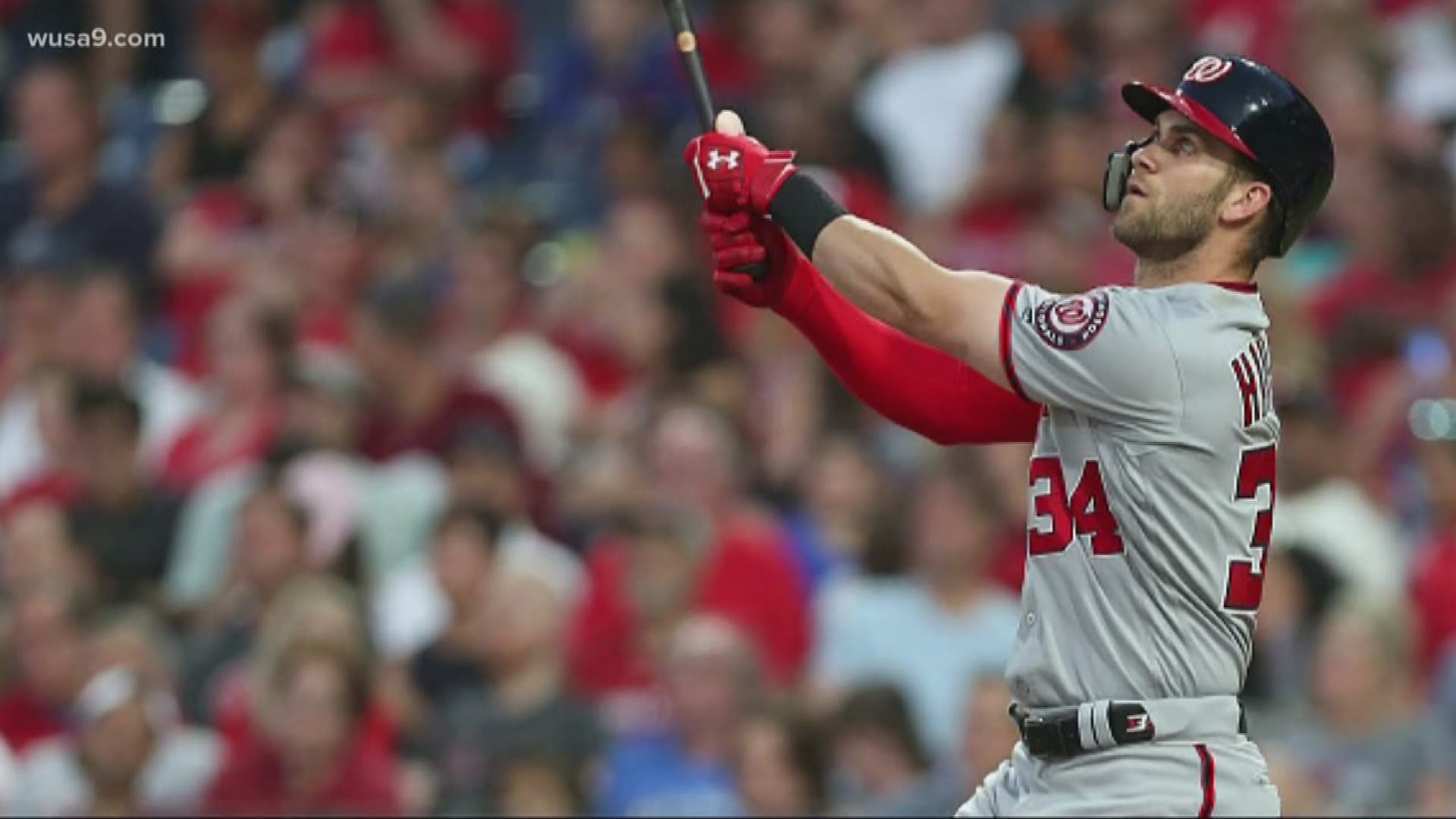 Hometown hero Bryce Harper wins MLB Home Run Derby | kcentv.com