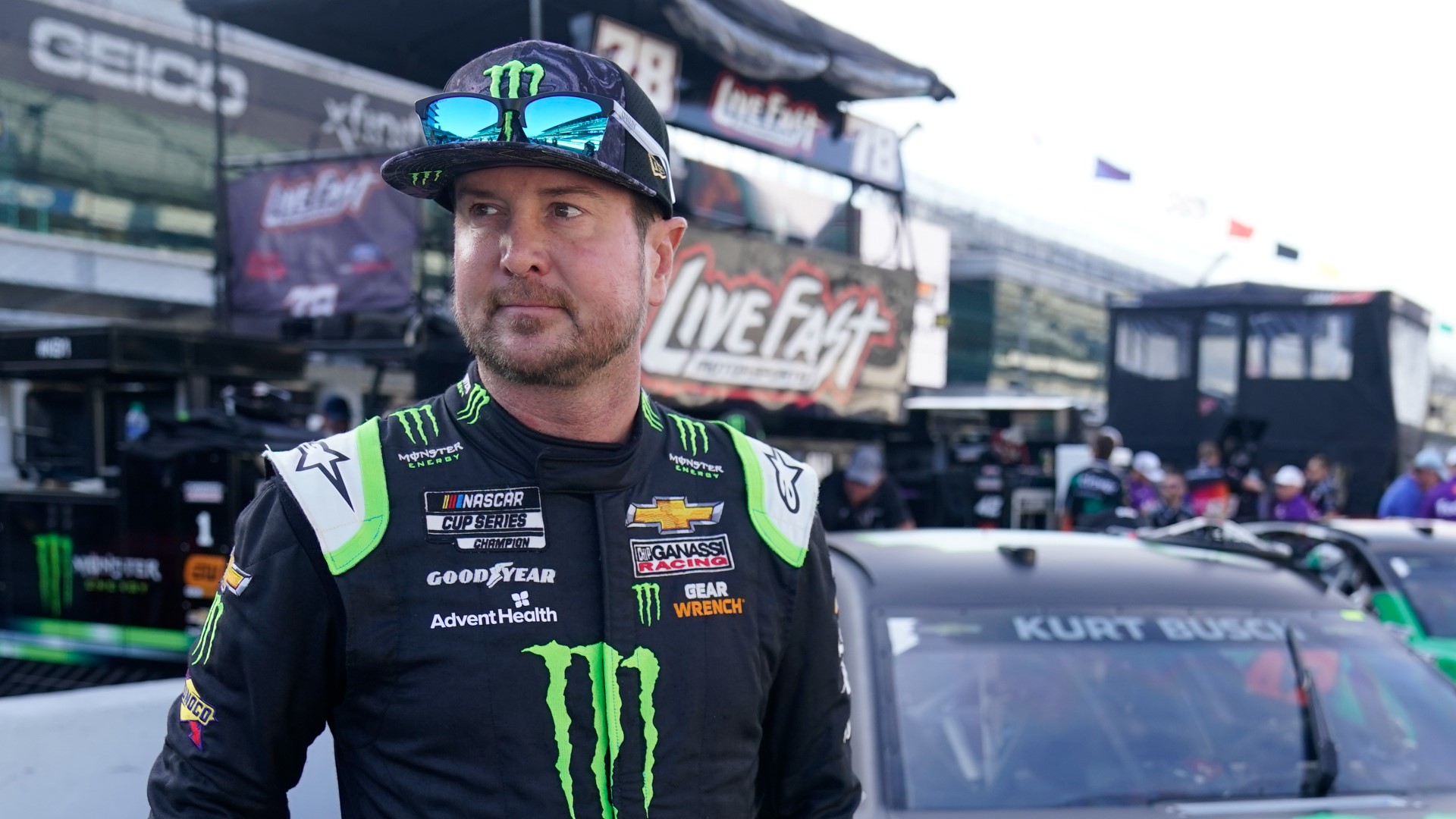 Kurt Busch announced over the weekend that he will not compete full-time in 2023.
