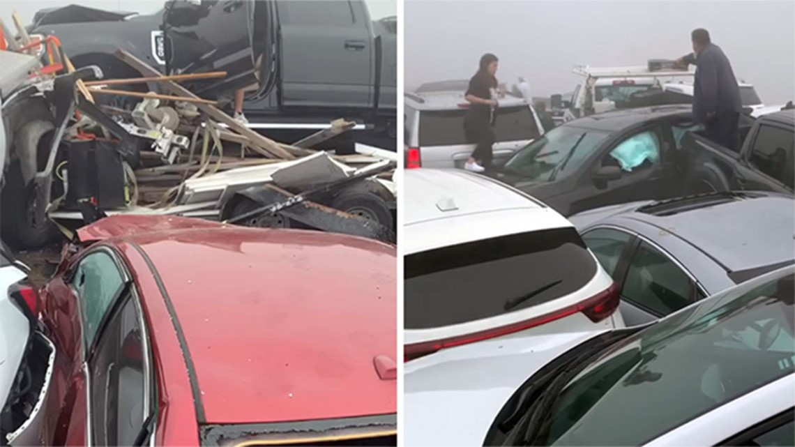 7 dead, 25 injured, 158 cars damaged in foggy crash on I-55 - Vimarsana News