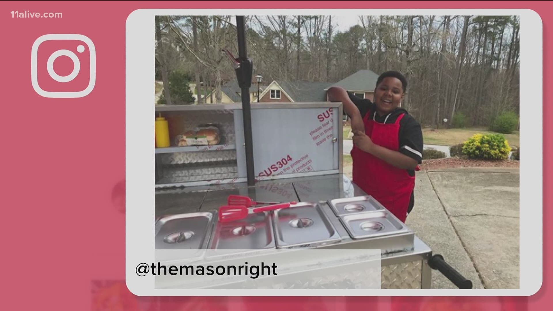 A 14-year-old Atlanta boy just became one of the youngest restaurant owners in Georgia.
