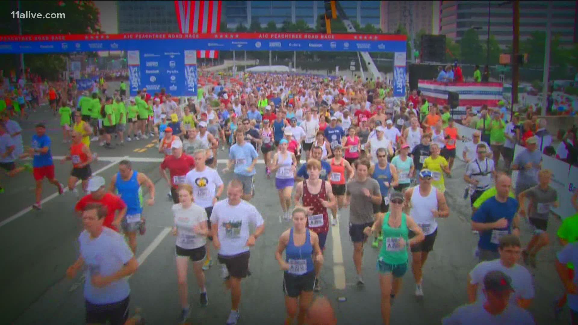 Peachtree will look more like the traditional 4th of July race, but is still impacted by COVID