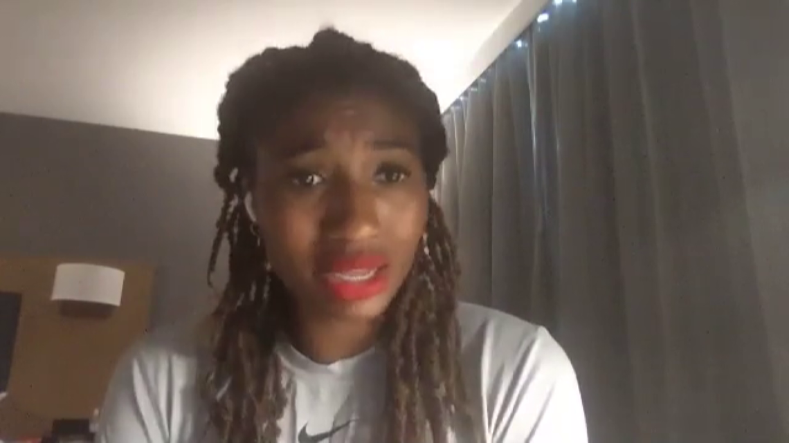 Angel McCoughtry reacts to Kelly Loeffler statements on BLM | kcentv.com