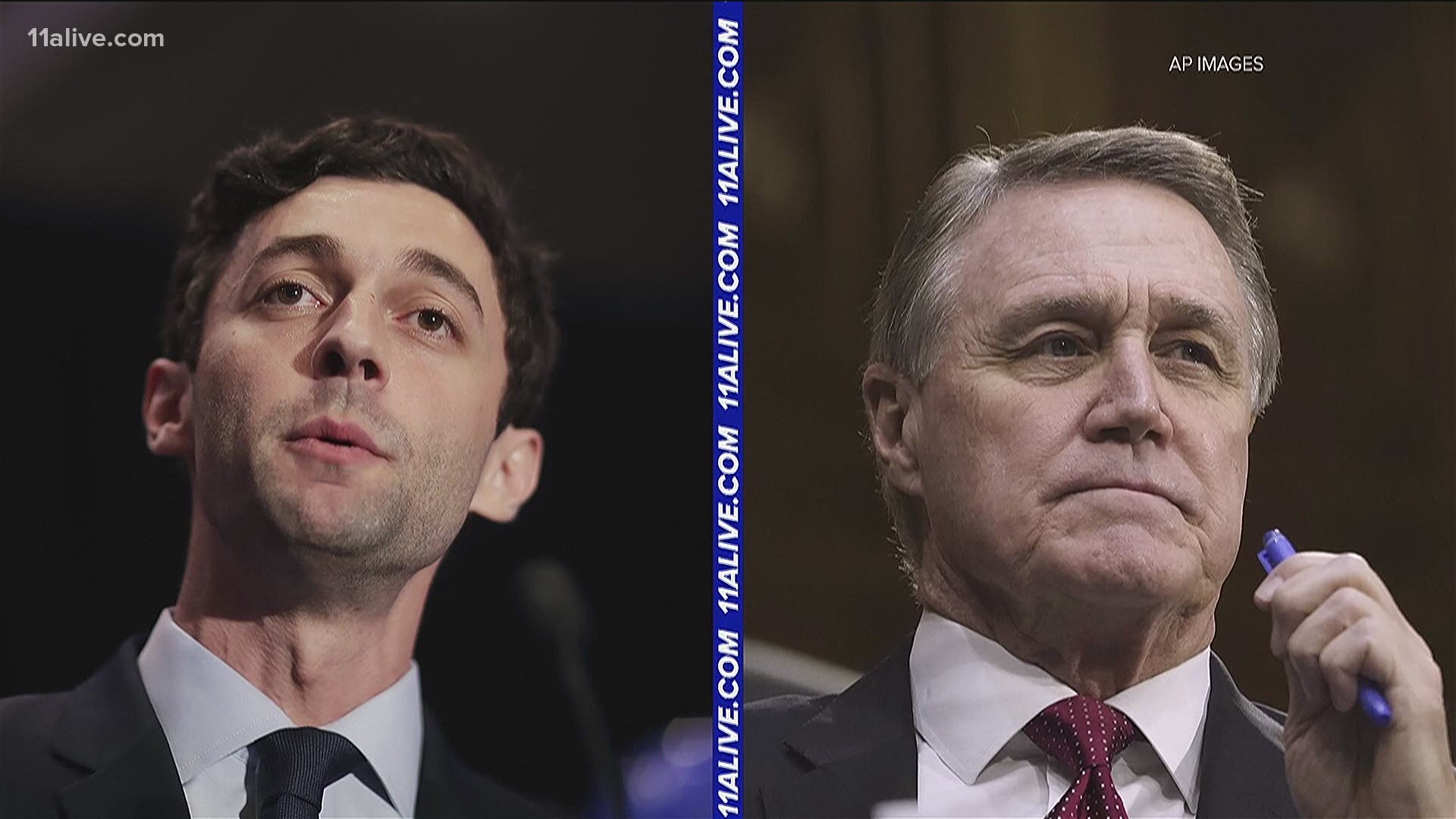 At this point, neither Senator David Perdue or, his challenger, Jon Ossoff, have 50 percent of the vote. That's because of third-party voters.