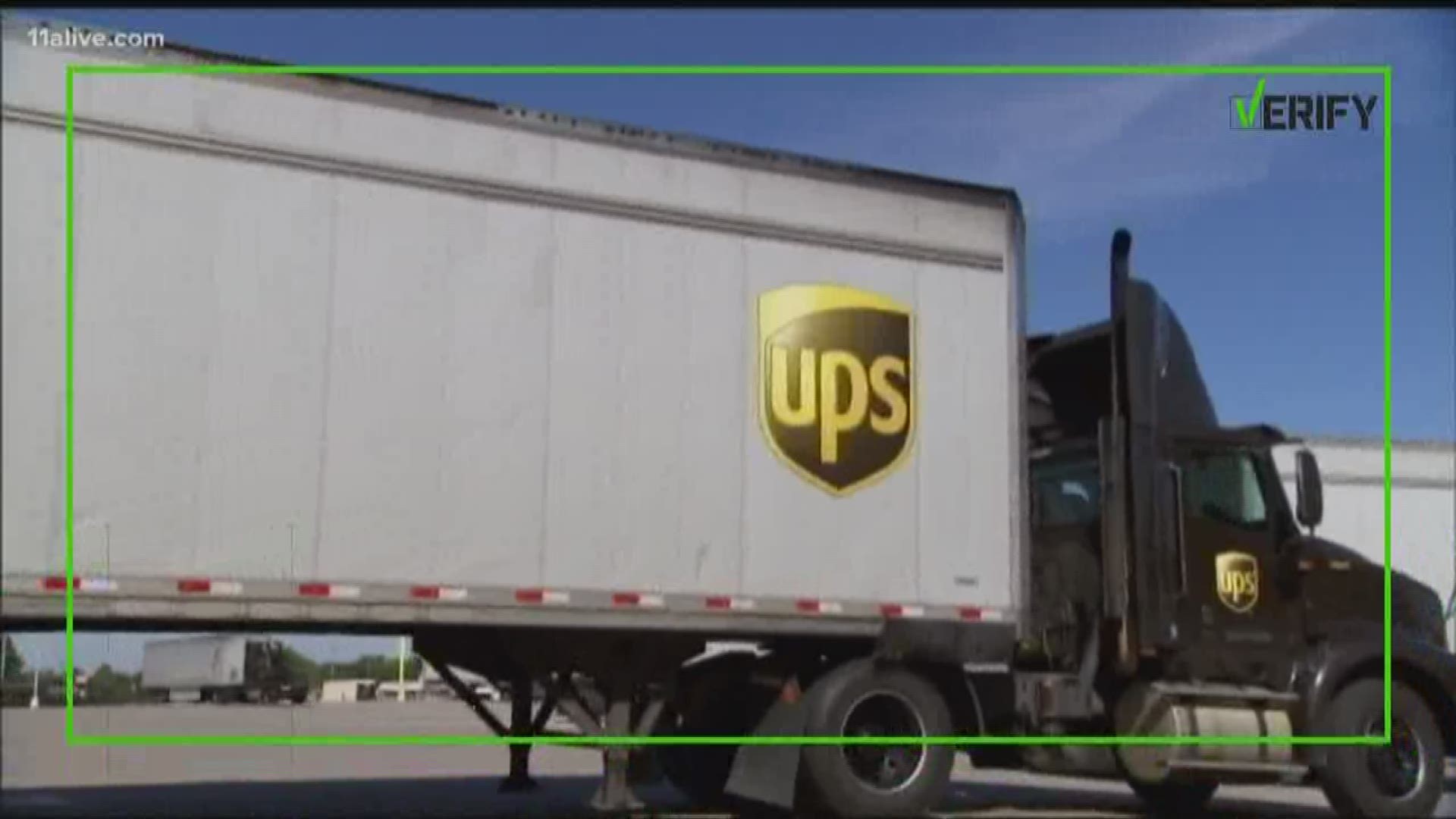 Is it true that UPS allow their drivers to use their personal cars to deliver packages? Chris Rogers verifies.