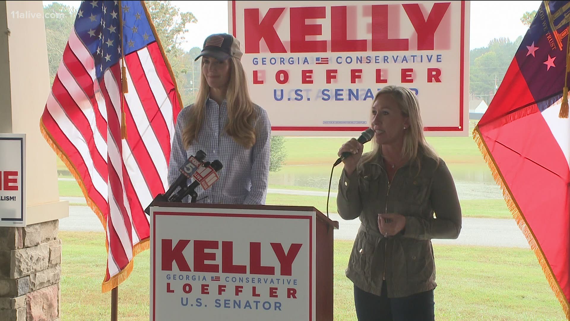 Sen. Kelly Loeffler got a polarizing endorsement from one of Georgia’s most controversial political figures.  The endorsement came from Marjorie Taylor Greene